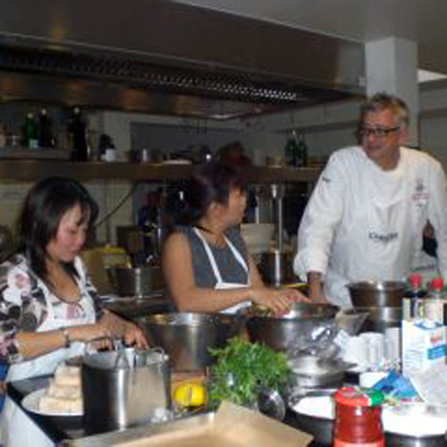 In der Küche von Meyers Keller